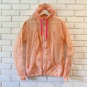 Lululemon Transparent-See Jacket Coat Parfait Pink / Pinkelicious Size Medium